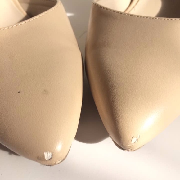 Beige Apt. 9 Strappy Heels, Size 7.5 - Picture 3 of 7